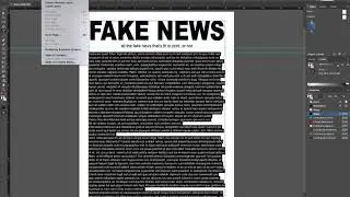 InDesign - Working with Text and Columns
