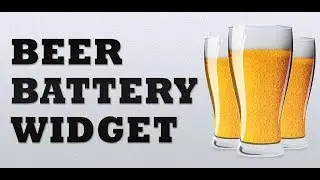 How to add Beer Battery Widget to Android home screen?