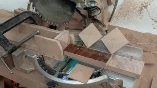 فكرة أمينة للعمل على منشار A good idea for working on a chainsaw