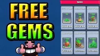 FREE GEMS IN CLASH ROYALE NO HACK NO JAIL BREAK! WORKS ON IOS AND ANDROID!