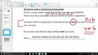 Comma with a coordinate conjunction