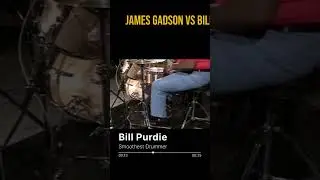 James Gadson vs Benard Purdie: Who is the Smoothest Drummer #shorts