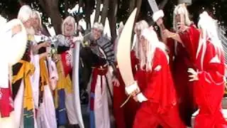 Inuyasha cosplay gathering 3/4 - Anime Expo 2010