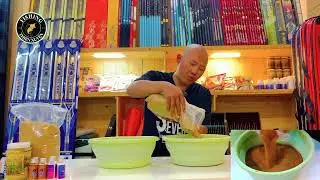 Thiên Xuyên Fishing - Chia sẻ cách phối bộ mồi Sữa Mè Lợn đơn giản dễ hiểu