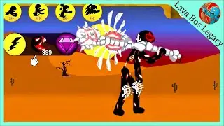 UPGRADE GIANT ICE LEVEL MAX NEW SKIN VS FINAL BOSS - HACK STICK WAR LEGACY