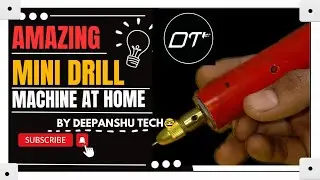 How to make mini drill at home🤓 machine #dt #viral