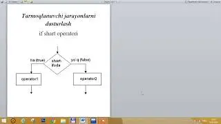 C++ dasturlash tilida tarmoqlanuvchi jarayonlarni dasturlash