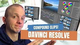 Working with compound clips in Davinci Resolve!