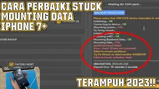 STUCK MOUNT DATA DURING THE BYPASS PROCESS OF IPHONE 7+ EFFECTIVE 2023!!!