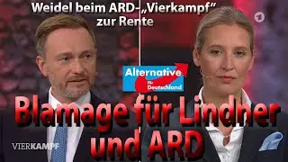 Wie Christian Lindner (FDP) und die ARD gegen Alice Weidel (AfD) mit Framing pokerten und verloren