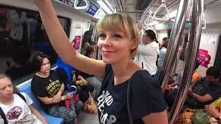 СИНГАПУР: Едем в метро