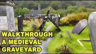 Medieval Times Graveyard Walkthrough Tour - Ireland 🇮🇪