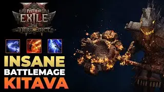 Insane BATTLEMAGE Kitava Warrior Build - 0.3 Path of Exile 2