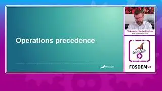 Set operations UNION, INTERSECT, and EXCEPT in MariaDB - Oleksandr Byelkin - FOSDEM 2021