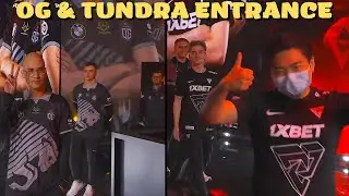 OG & Tundra TI11 Introduction and Entrance | International 2022 - Dota 2