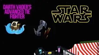 Build a Boat For Treasure Roblox Darth Vader's Advanced Tie fighter (4K HDR)