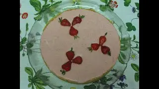 Восхитительный чизкейк со свежей клубникой