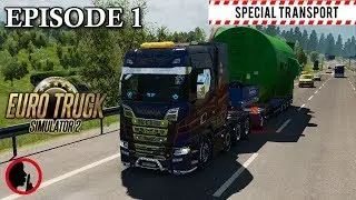 Special Transport- Euro Truck Simulator 2 - 1.31-  Industrial Condenser -Episode 1 - Quiet Trucking