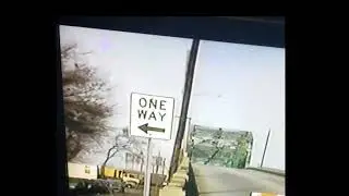 1920 - 1995 Columbus Drive viaduct bridge in East Chicago Indiana Harbor  (Video Archive)