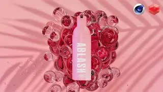 ABLASH | Cosmetic 3D Product Animation | C4D+RS