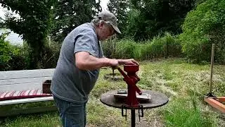 More Antique and Vintage Equipment + Blow Down Tree