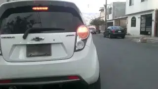 Chevrolet Spark launch and quick shift exhaust sound!