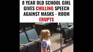 8 Year Old School Girl Gives Chilling Speech