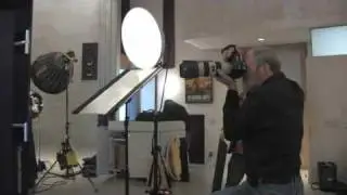 'I bounce' photo lesson 6: Greg Gorman shoots Matt at his LA Studio