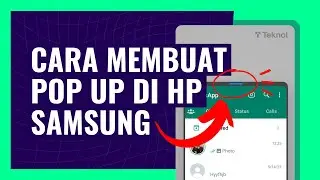 CARA MEMBUAT POP UP DI HP SAMSUNG