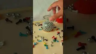 🌈Colorful Mind Game Pieces&⚪️SILVER BALLS Double-Decker Release💥#oddlysatisfying  | STEP in Poland