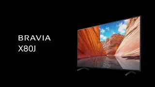 Sony BRAVIA X80J 4K HDR TV with Google Assistant