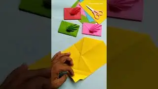 Make mini envelope out of paper