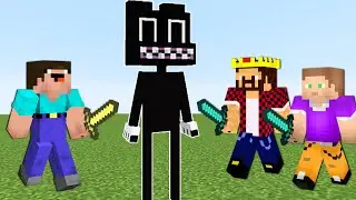 НУБ ДАК ПЛЕЙ ПОЗЗИ И АИД ПРОТИВ ЗЛОЙ МУЛЬТЯШНЫЙ КОТ В МАЙНКРАФТ ! НУБИК И ТРОЛЛИНГ В MINECRAFT