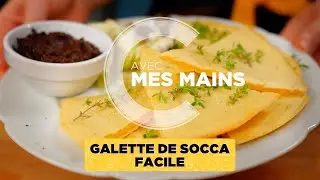 Galette de socca facile