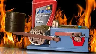 Alpine DX1 5W30 Engine Oil Test 100°C Piotr Tester