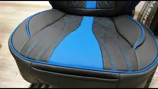 Артикул : ARS 1100 Оригинальные авточехлы ARISTO AUTOPREMIER, чёрный/синий, экокожа