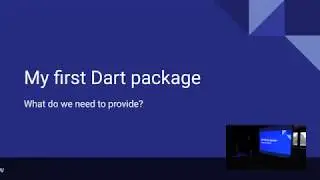 Publikowanie paczek Flutter na Dart Pub - Mateusz Wojtczak - Flutter Warsaw Meetup #3 16.04.2019