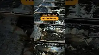 Nova SOLUÇÃO para incêndios na ENERGIA SOLAR