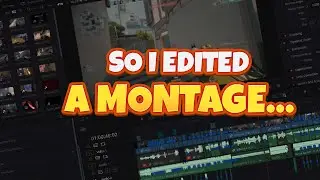 So I Edited A Montage For A Team...