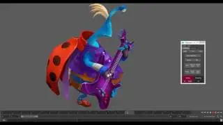 Animating a Low-Poly Character in Maya (HeavyHard, Idle)