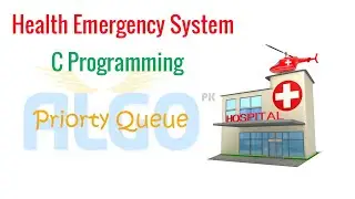 Health Emergency System using priority Queue and liked list data structure in C programming.