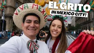 Our first time at EL GRITO in Mexico City 🇲🇽 Fiestas Patrias 2022 - Día de Independencia 2022