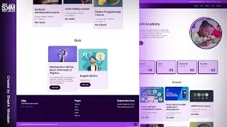 React JS  LMS Website
