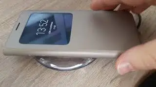 Vida IT® V1W Qi Wireless Charging Pad - Correct position to place your phone on the charging pad