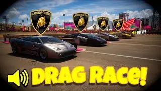  DRAG RACING, But Cars Are RANDOMIZED! (Forza Horizon 5)