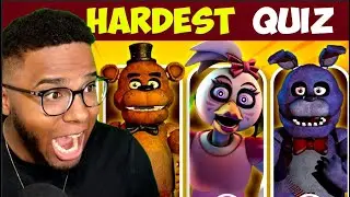 How well do you know FNAF? TRY THIS!