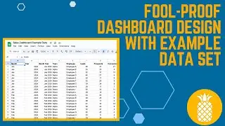 Fool Proof Dashboard Design WITH Example Data Set (Google Looker Studio)