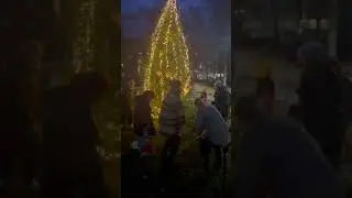 Happy cute children in Christmas