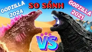 Godzilla 2024 vs Godzilla 2021 Comparison