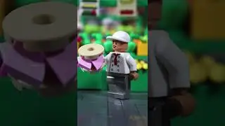 McLaren Driver Races to the Finish Line 🏁🥯 | LEGO Stop Motion Animation 